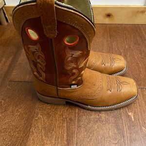 Made in USA Double H boots Steel Toe size 11 D